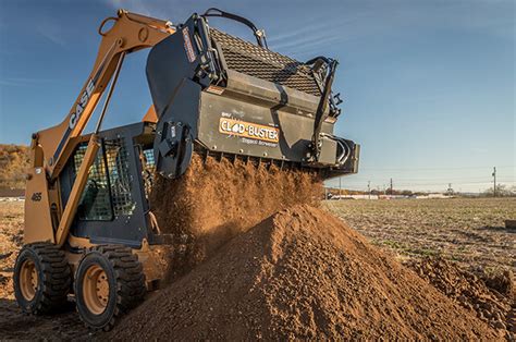 skid steer dirt sifter|topsoil screener skid steer.